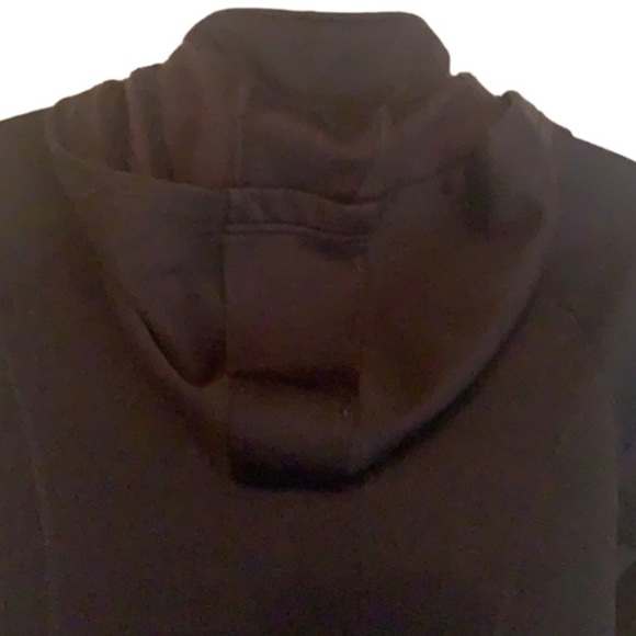 FILA Ladies Black and Grey Jacket Size Medium Full Zip with Hood and Pockets - Picture 6 of 10